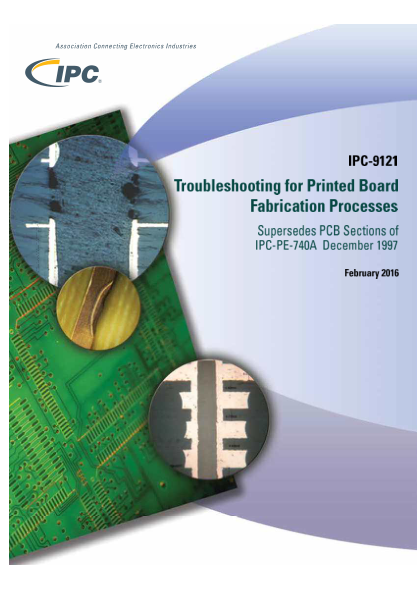 IPC 9121-2016  Troubleshooting for Printed Board Fabrication Processes